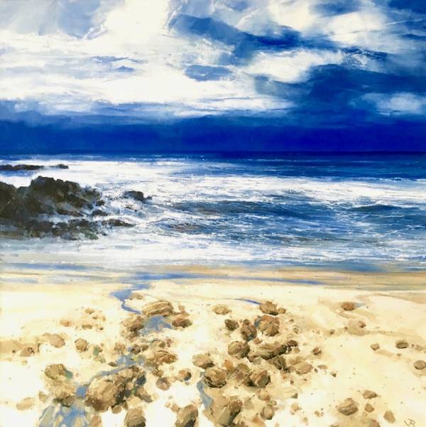 - Oil on Canvas, Painting by John Brenton, measuring 86 x 86 cm (H x W) framed at 107 x 107 cm £5000